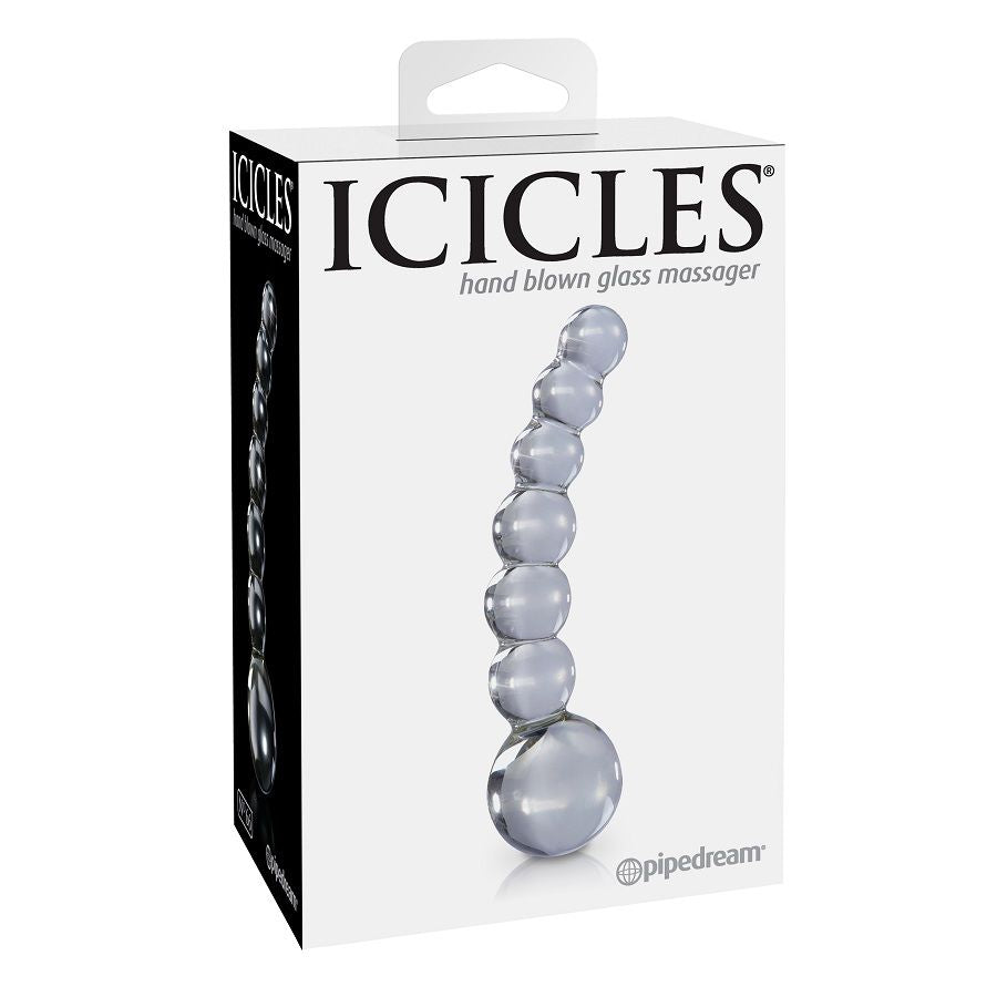 ICICLES - N. 66 TRANSPARENTER GLASDILDO